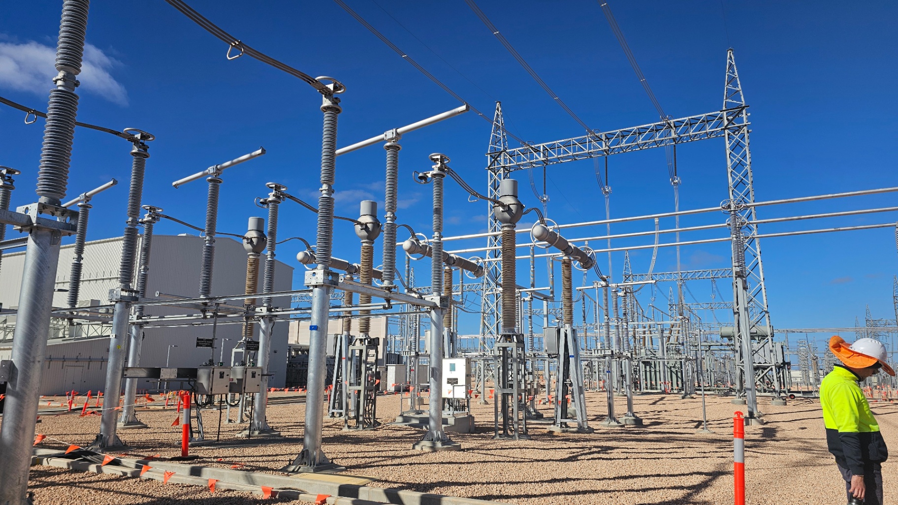 HV substation yard