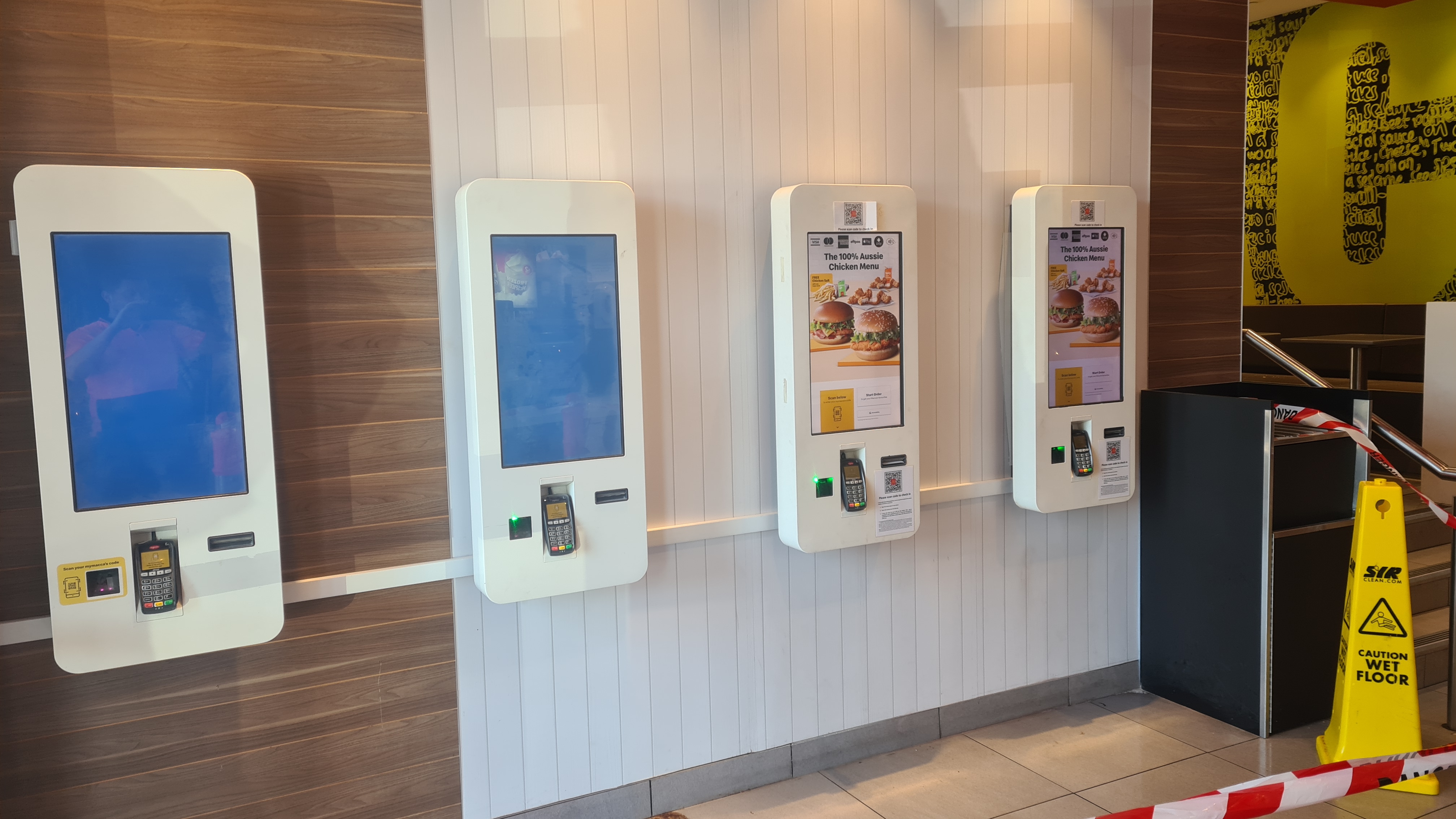 McDonald's order kiosks